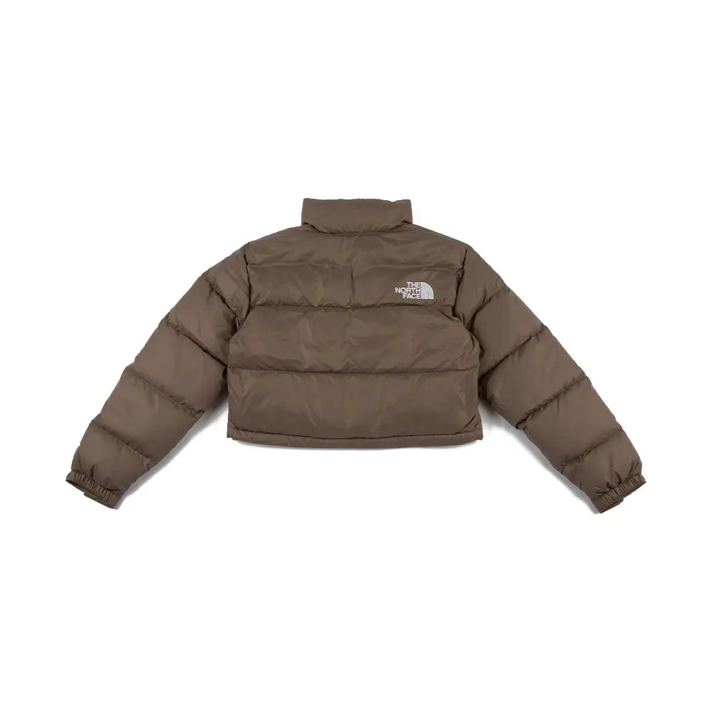 W Nuptse Short Jacket 'Mocha Brown'