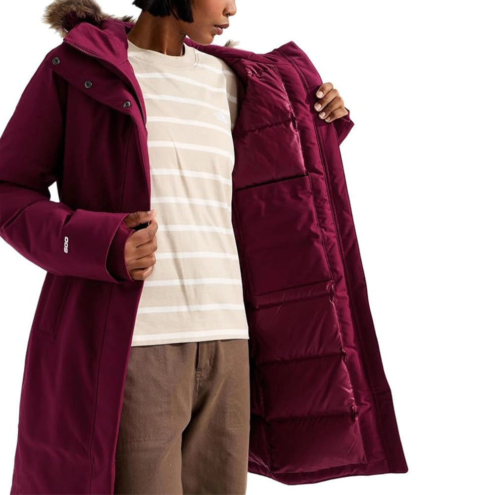 W Arctic Parka 'Burgundy Crush'