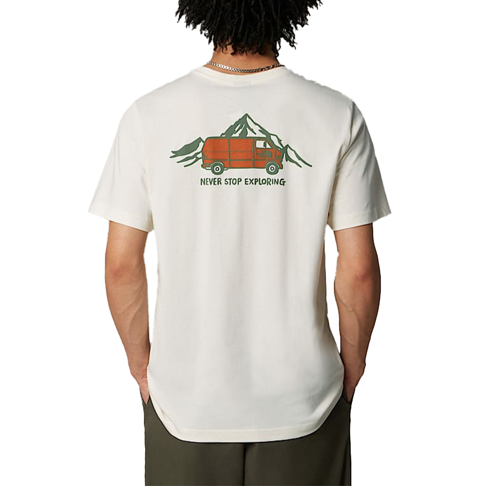 Outdoor Graphic Short-sleeve Tee 'White Dune'
