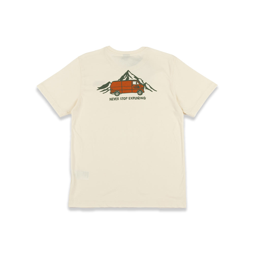 Outdoor Graphic Short-sleeve Tee 'White Dune'