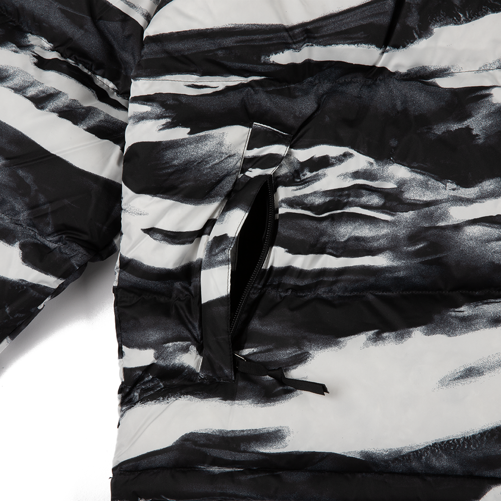 1996 Retro Nuptse Jacket Print 'TNF Black Edge Of Light Print'