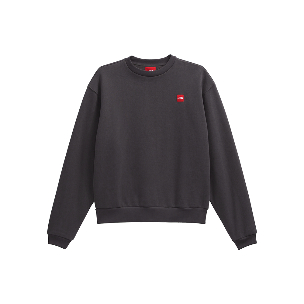 Red Box Crewneck 'Obsidian'