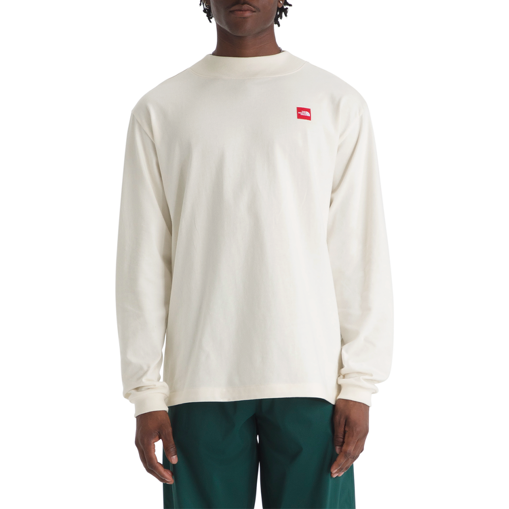 Red Box LS Tee 'White Dune'