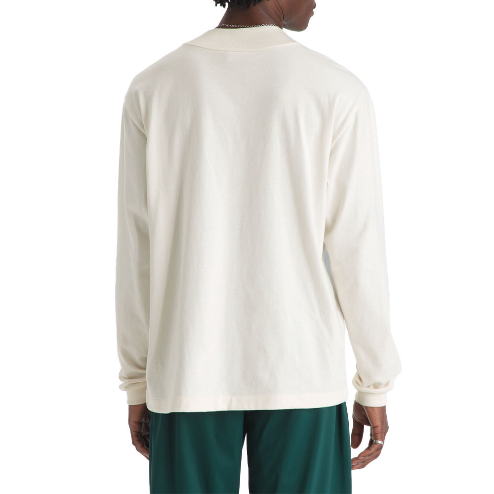 Red Box LS Tee 'White Dune'