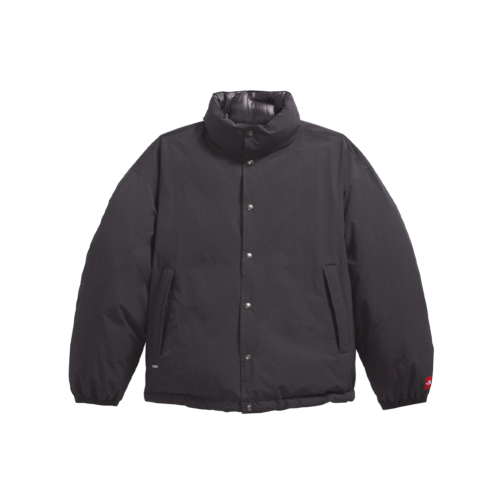 Red Box Down Jacket 'Obsidian'