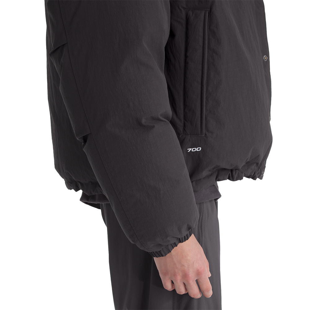 Red Box Down Jacket 'Obsidian'