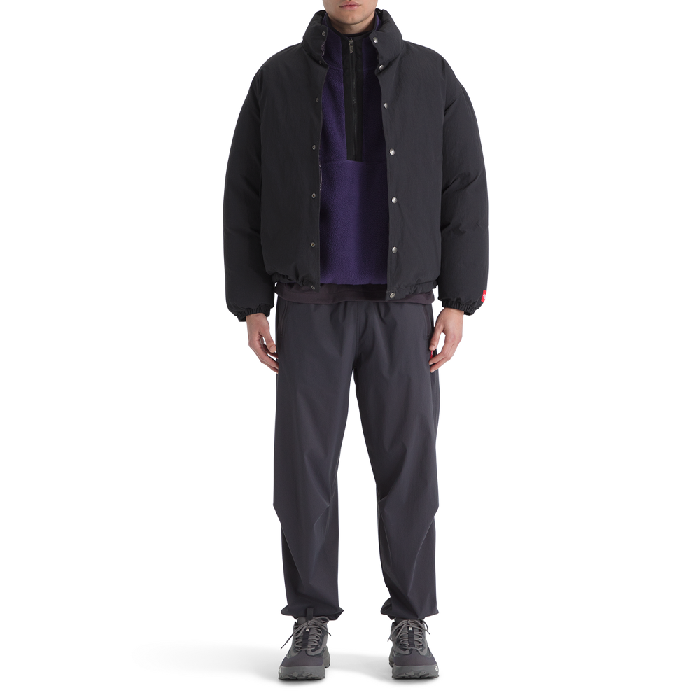 Red Box Down Jacket 'Obsidian'