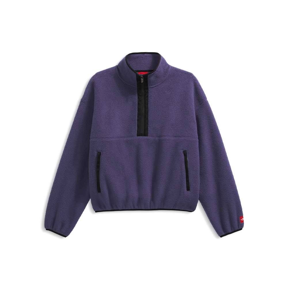 Red Box 1/2-Zip Fleece 'Eternal Purple'