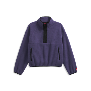 Red Box 1/2-Zip Fleece 'Eternal Purple'