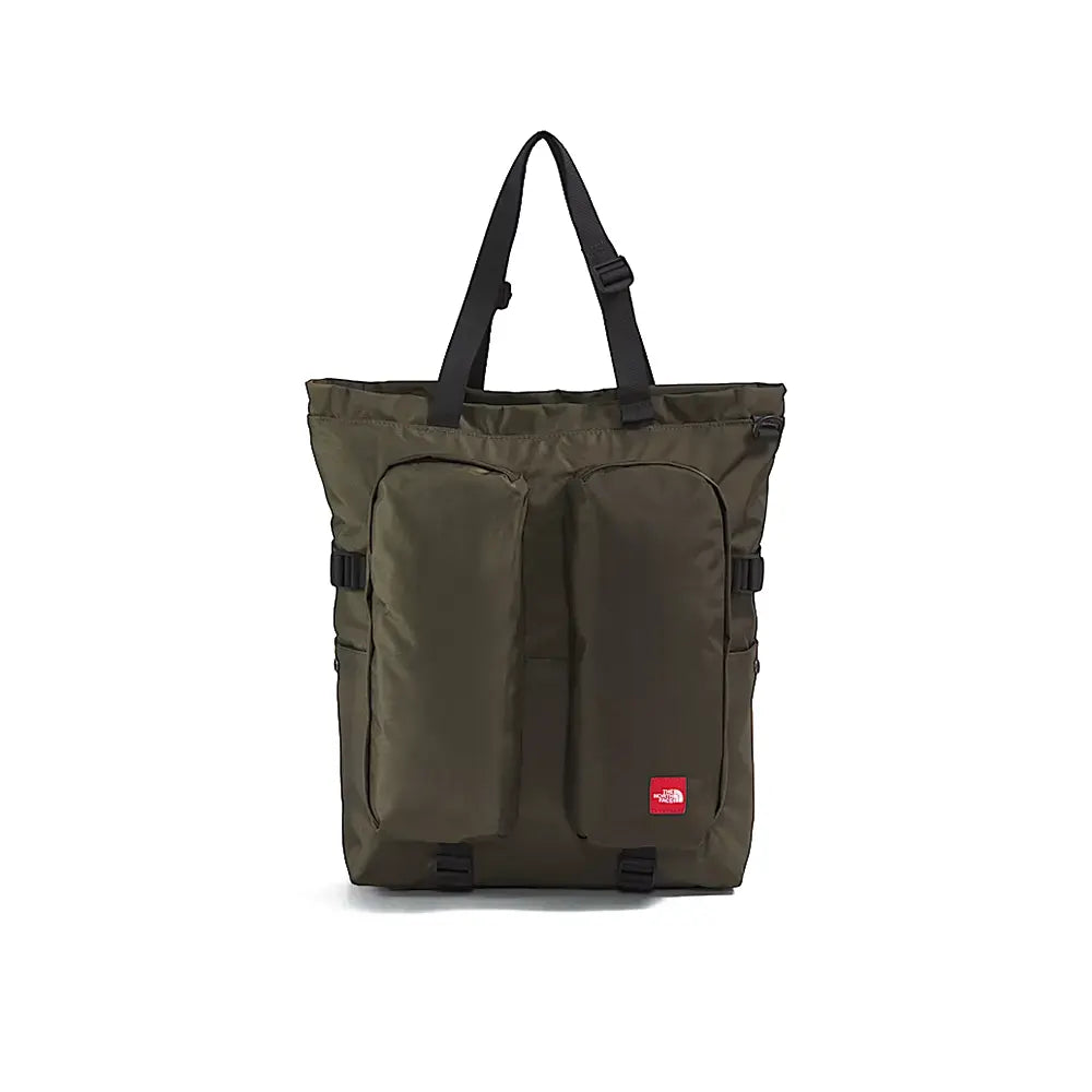 TNF™ Red Box Tote Bag 'New Taupe Green'