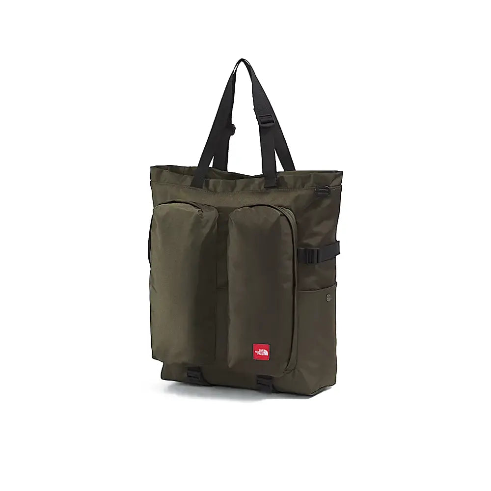 TNF™ Red Box Tote Bag 'New Taupe Green'