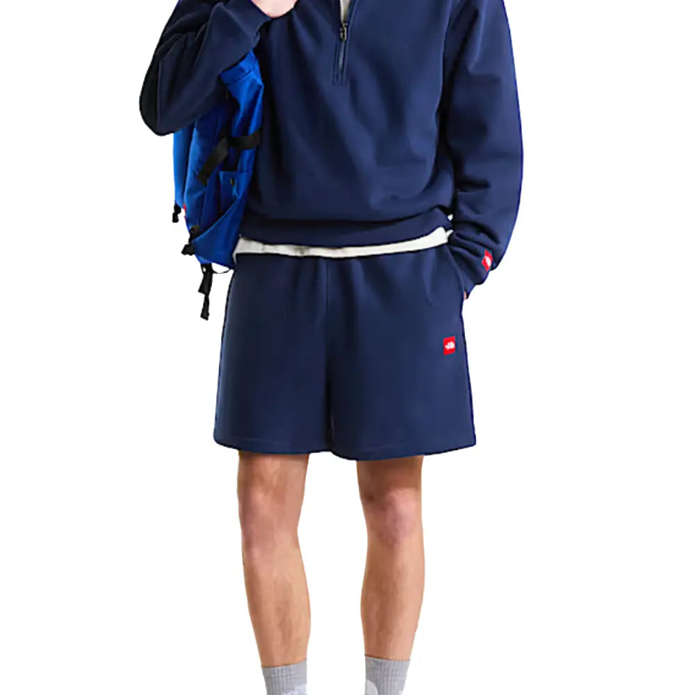 Red Box Fleece Shorts 'Summit Navy'