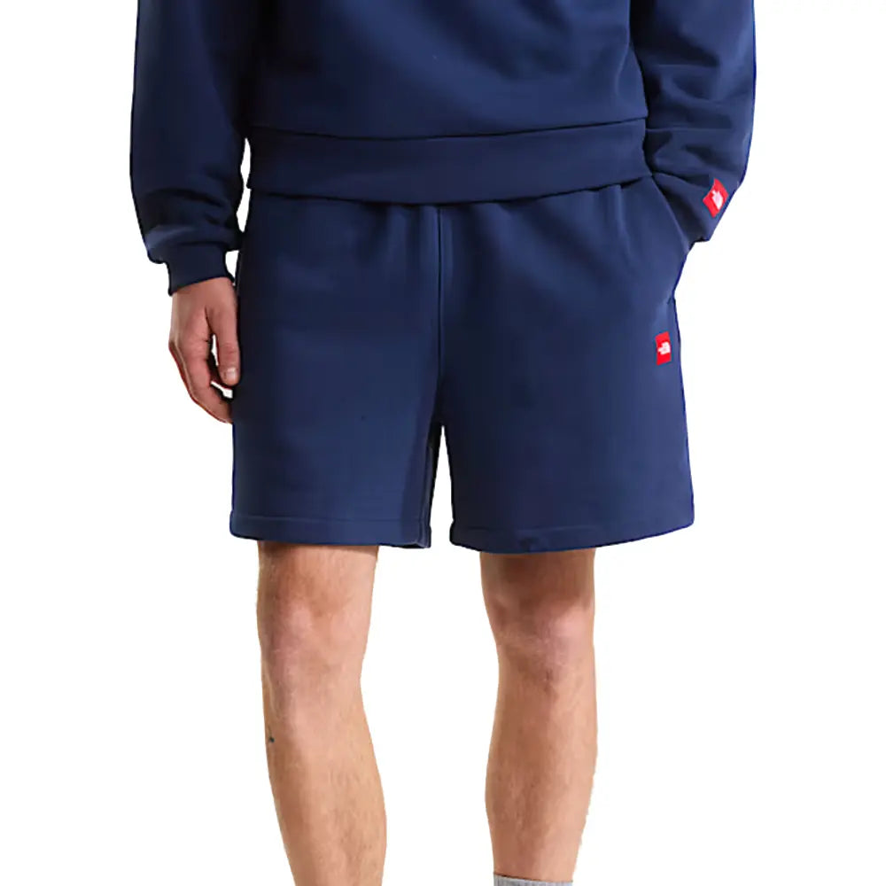 Red Box Fleece Shorts 'Summit Navy'