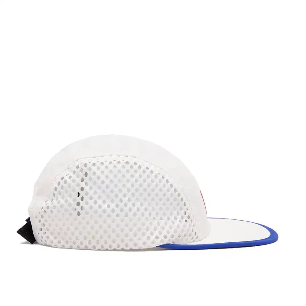 Red Box Mesh Cap 'White Dune'