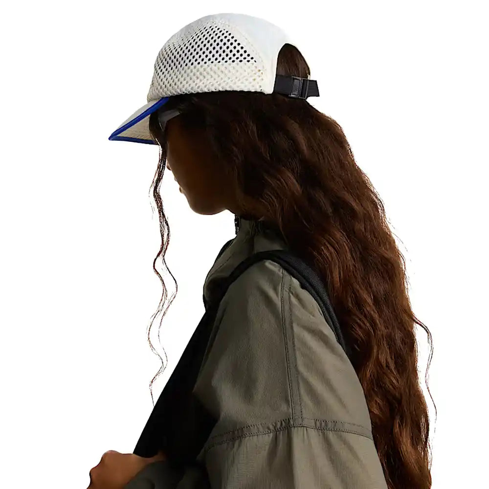 Red Box Mesh Cap 'White Dune'