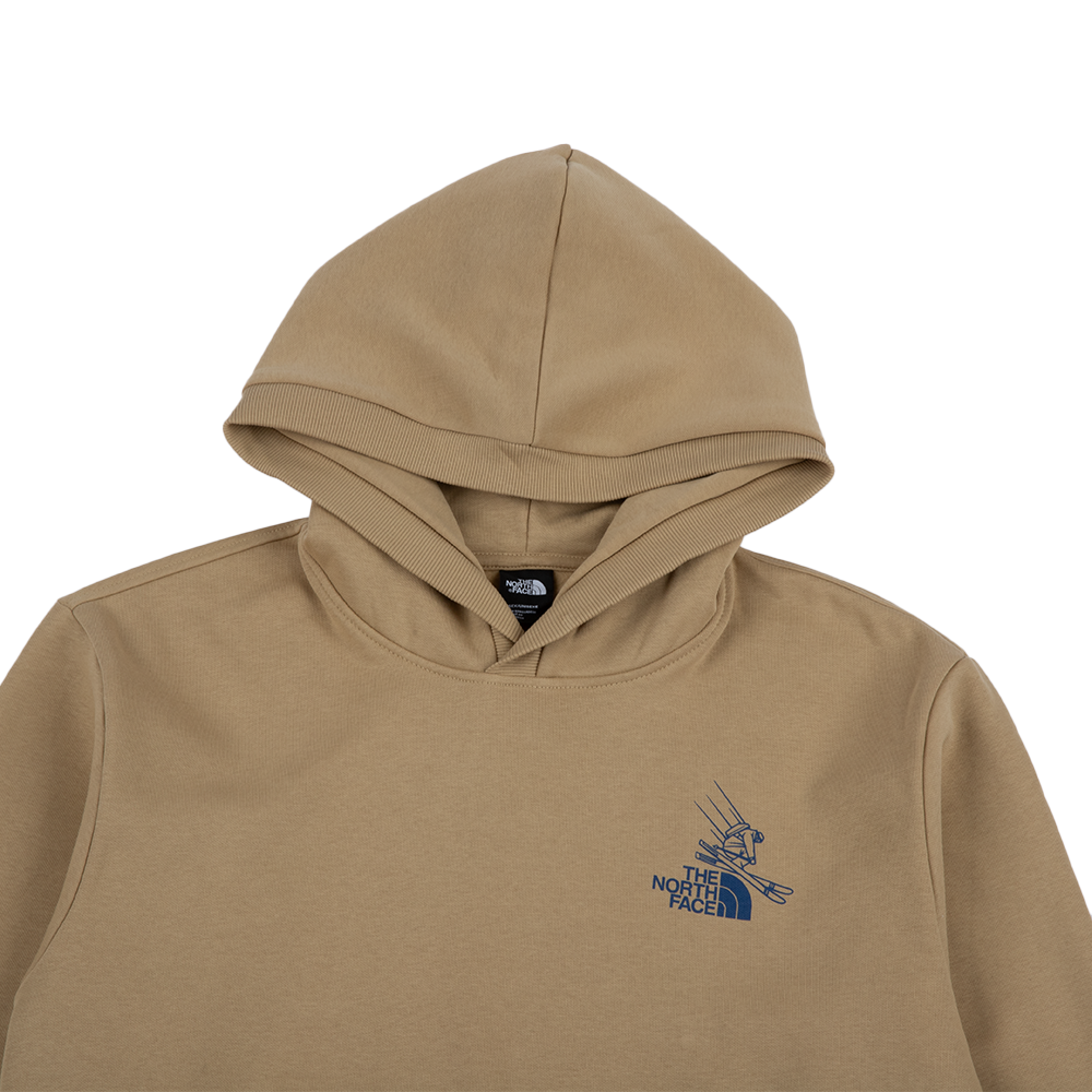 Mountain Celebration Relaxed Hoodie 'Khaki Stone'
