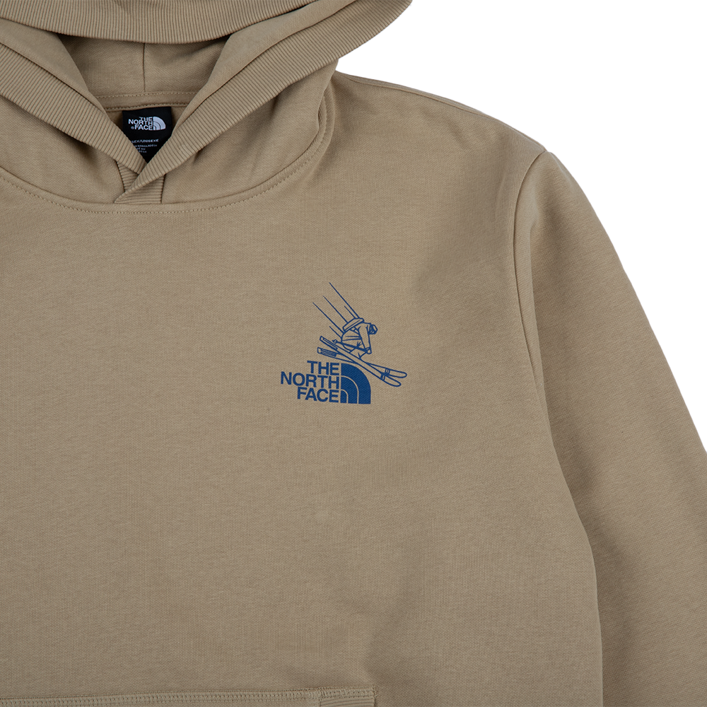 Mountain Celebration Relaxed Hoodie 'Khaki Stone'