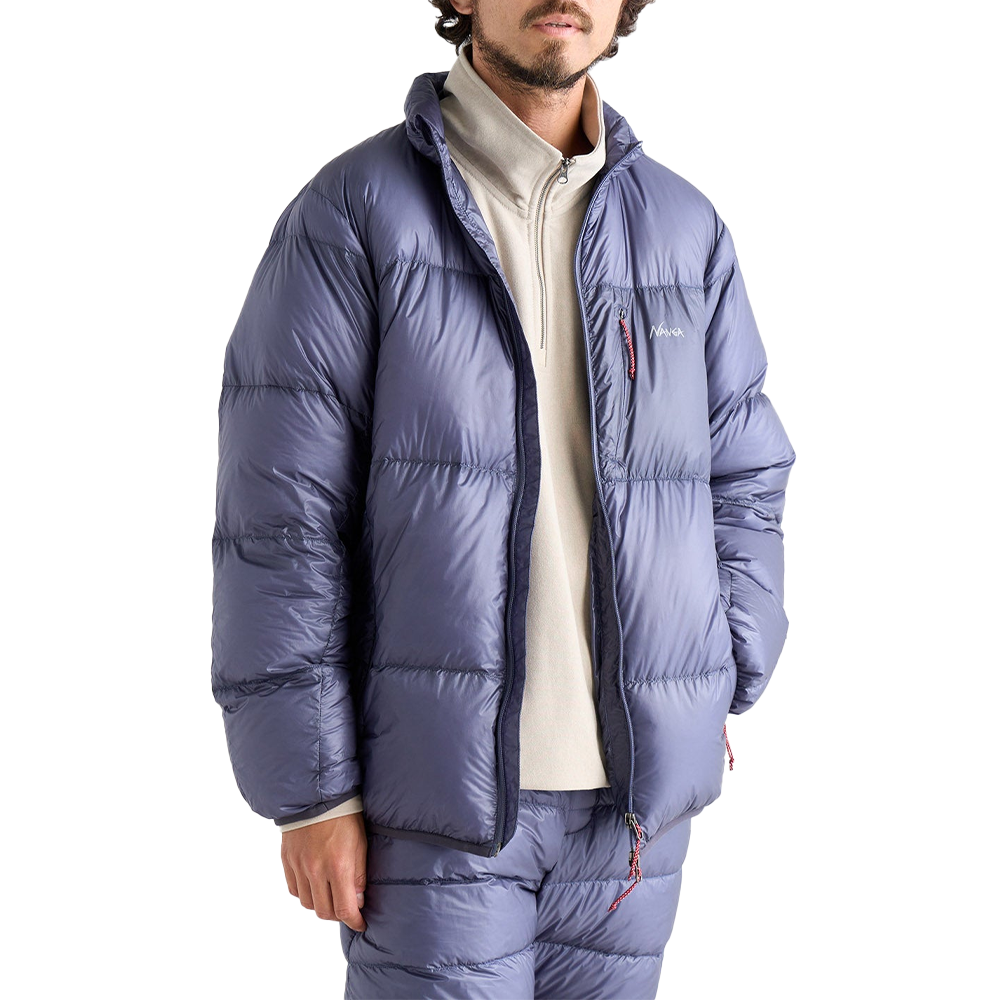 Nanga Mountain Lodge Down Jacket 'Blue' – TAKOUT® Nanga Mountain Lodge Down Jacket 'Blue' – TAKOUT®