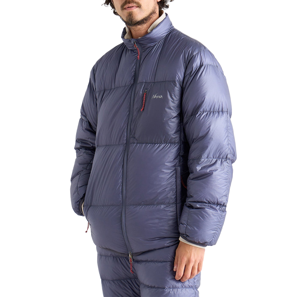 Nanga Mountain Lodge Down Jacket 'Blue' – TAKOUT® Nanga Mountain Lodge Down Jacket 'Blue' – TAKOUT®