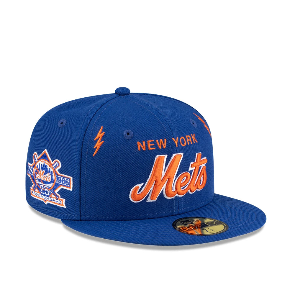 Diet Starts Monday (DSM) 59FIFTY Lightning Bolts 'NY Mets' – TAKOUT® Diet Starts Monday (DSM) 59FIFTY Lightning Bolts 'NY Mets' – TAKOUT®