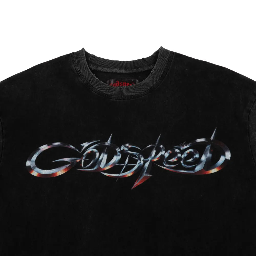 New Age Logo T-Shirt 'Black Wash'