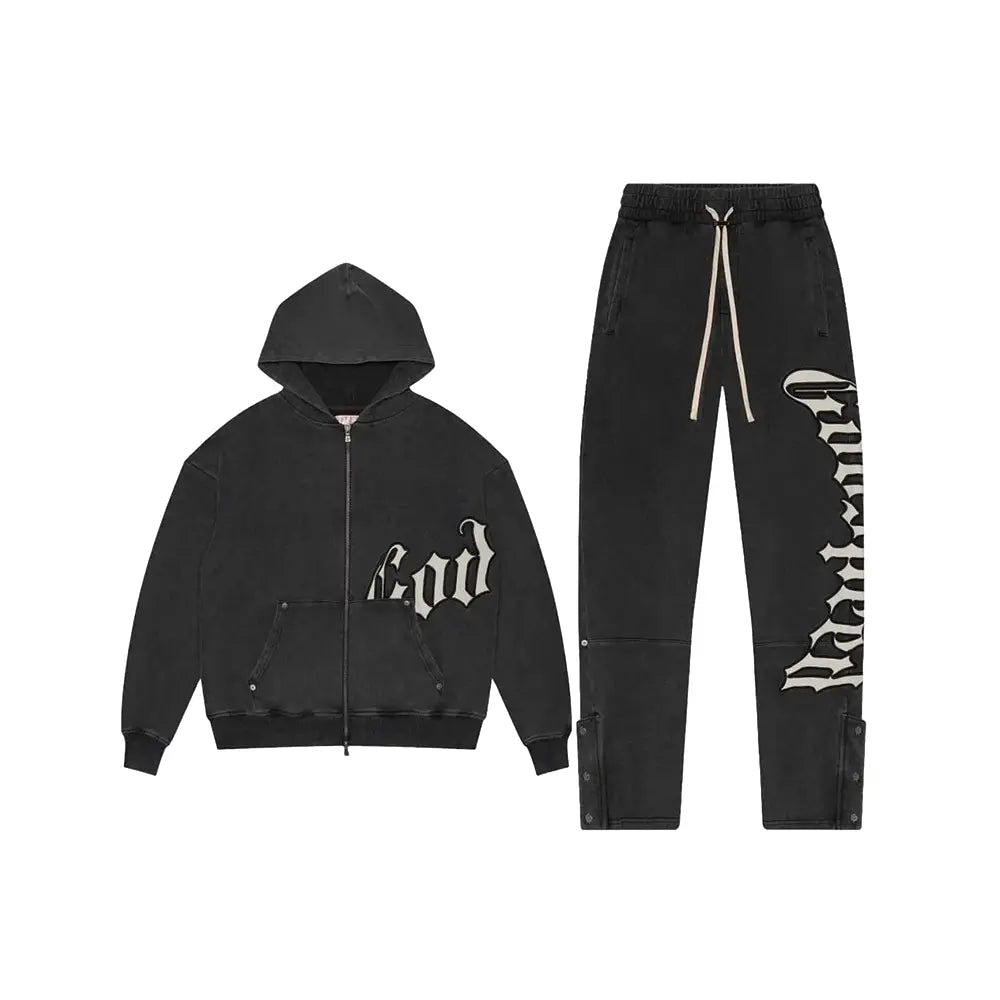 OG Logo Sweatsuit V2 MIA Boom 'Black'