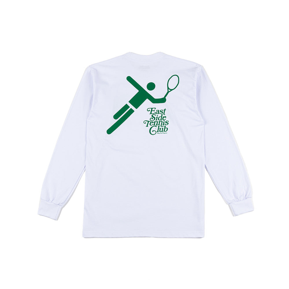 East Side Tennis CLub OG Longsleeve Tee 'White'