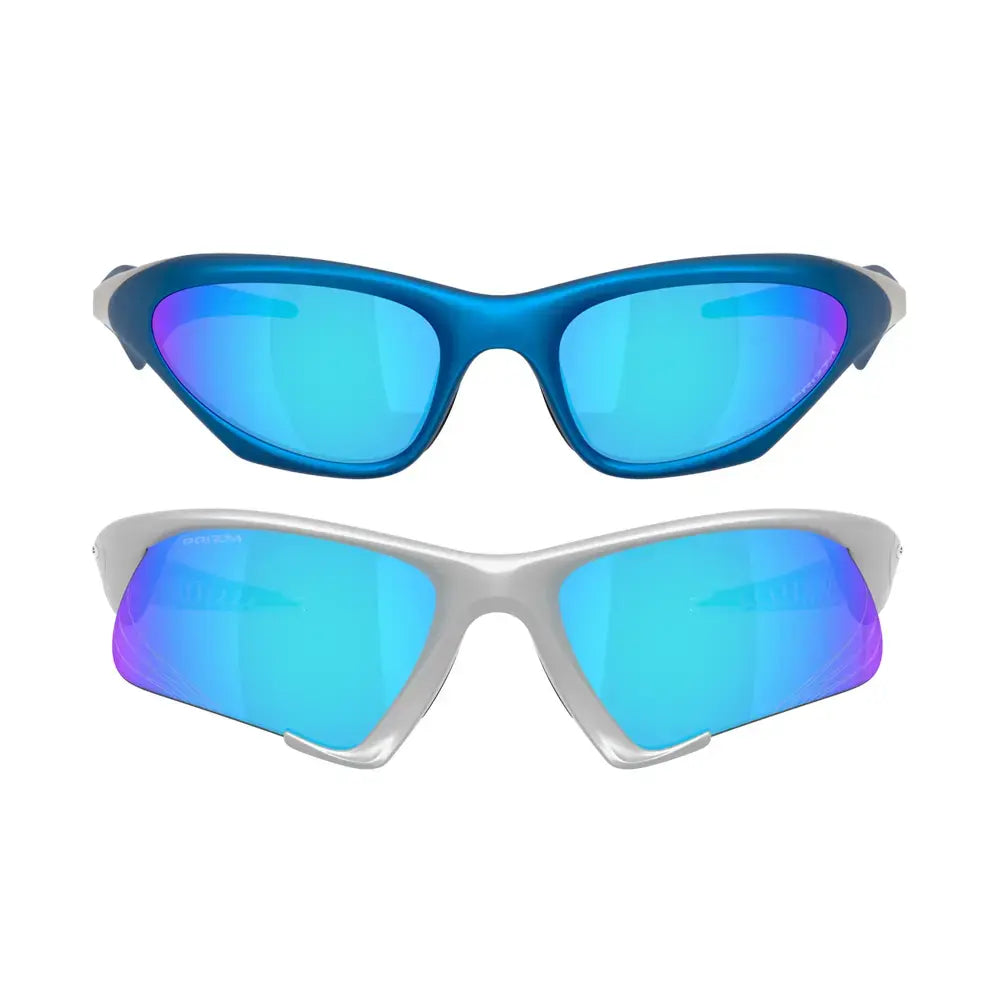 Muzm Scar & Suture Jacket 'Electric Blue X Silver w Prizm Sapphire'