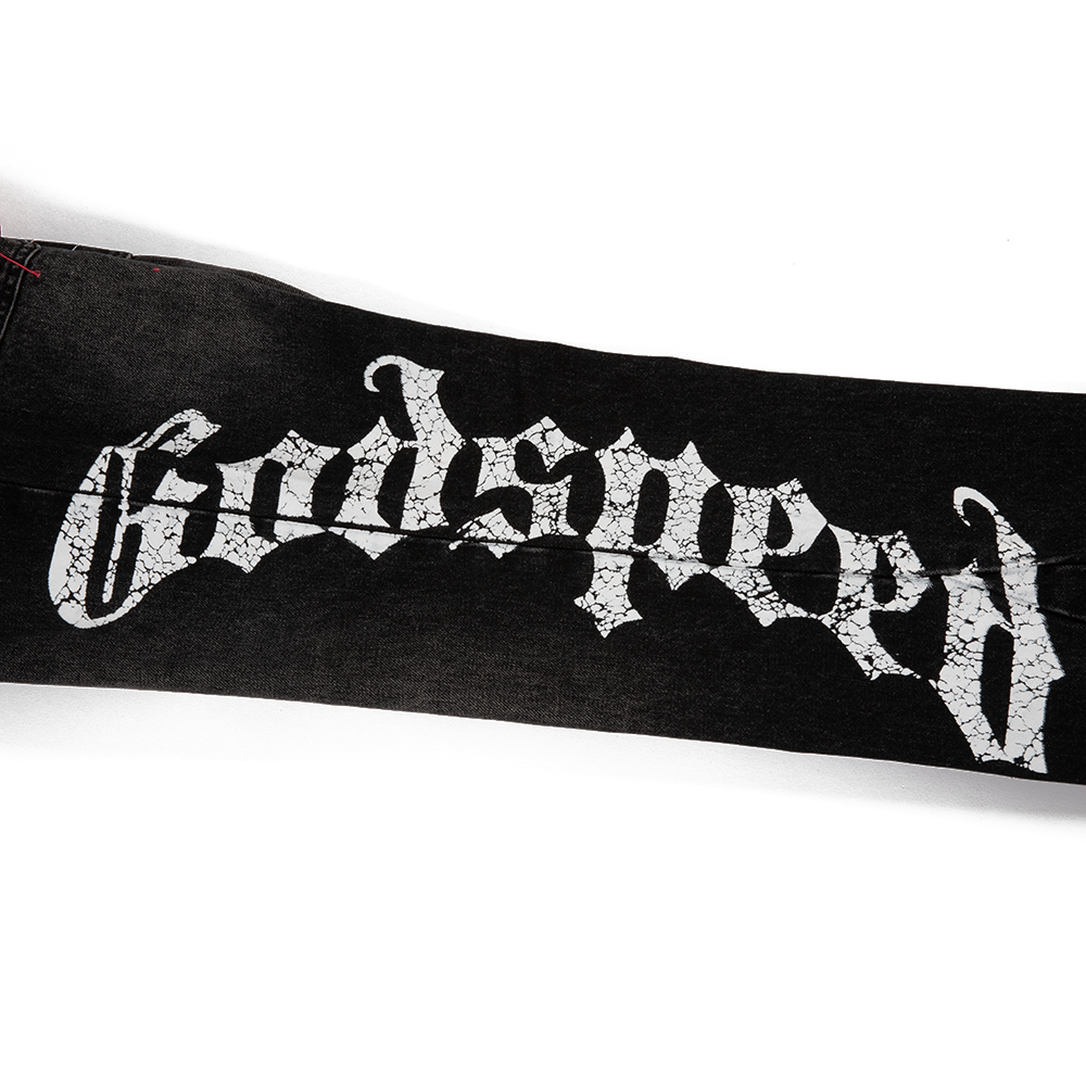 OG Logo Flared Denim 'Grey Wash'