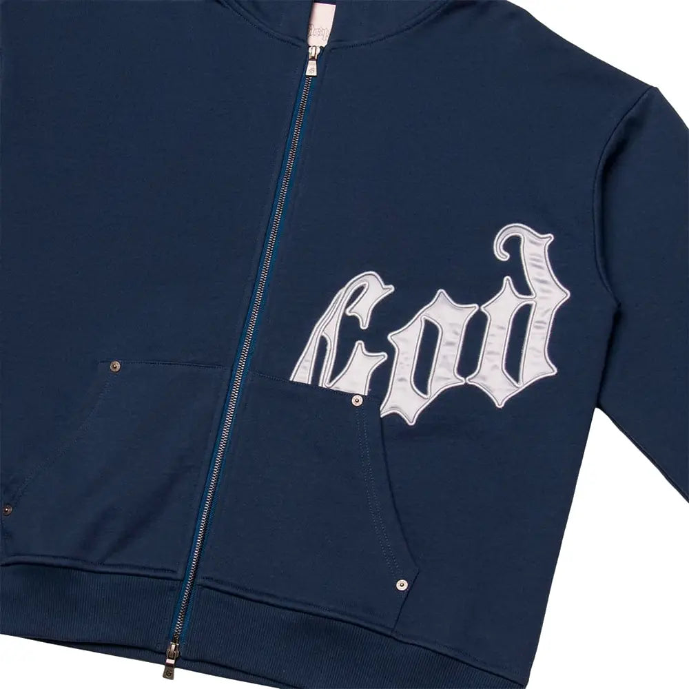 OG Logo Sweatsuit V2 Boom 'Navy Silver'