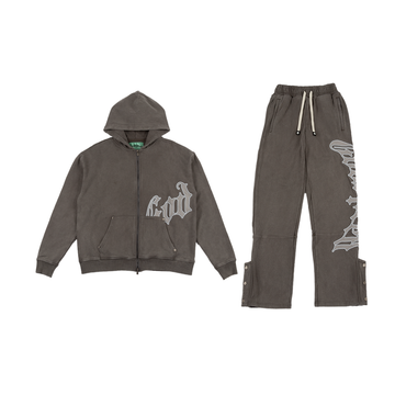 OG Logo Sweatsuit v2 'Stone Grey'