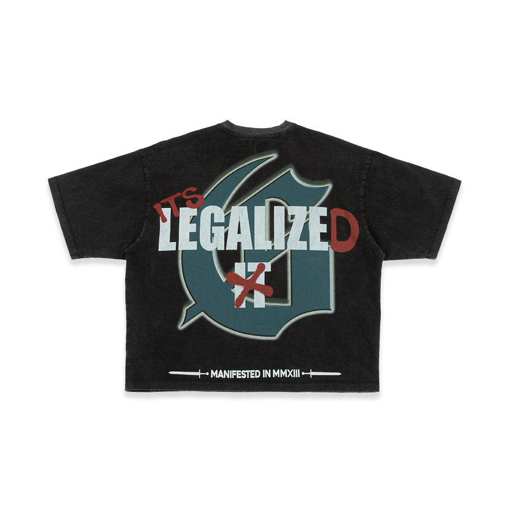 Outdoor Graphic Tee 'Black Ice'