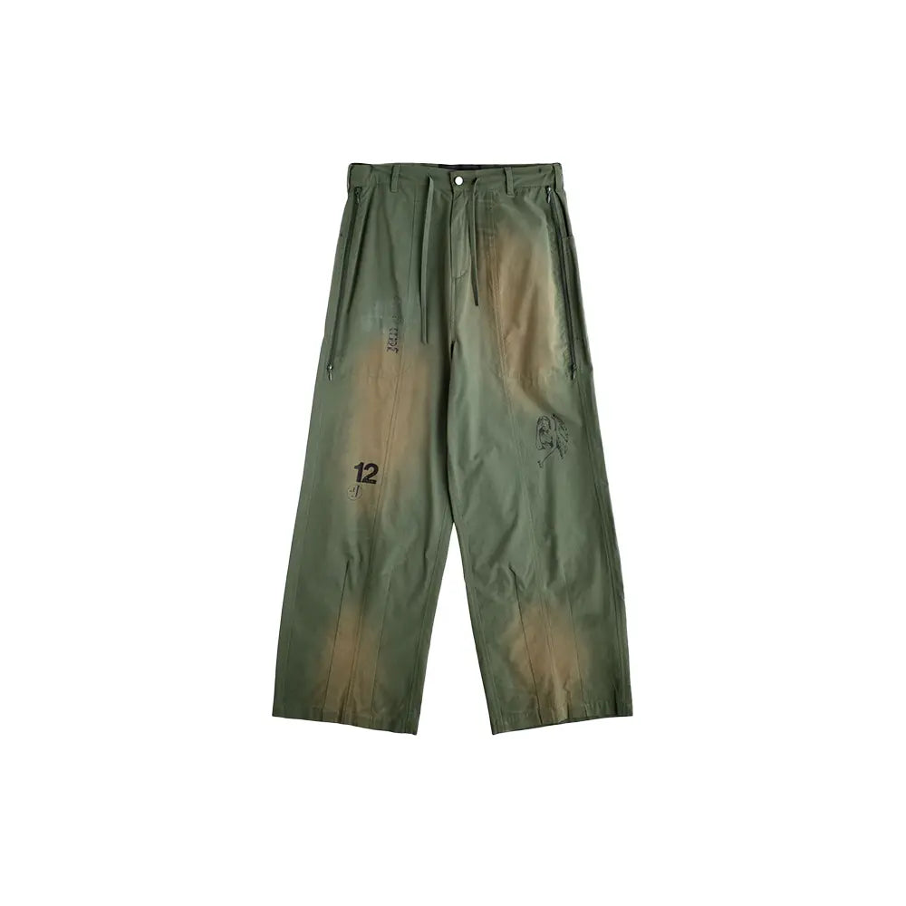U Sketches Balloon Pant 'Green'
