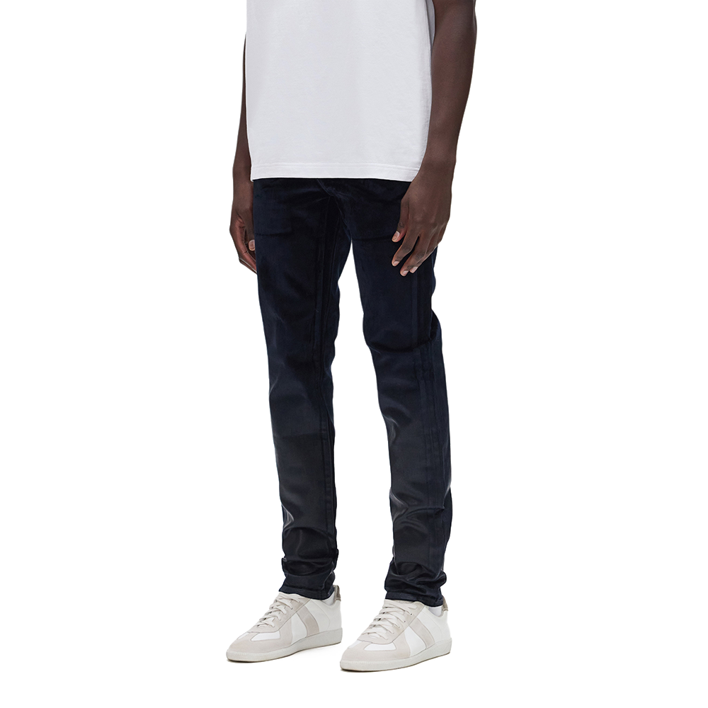 P001 Flock Dipped 'Navy'