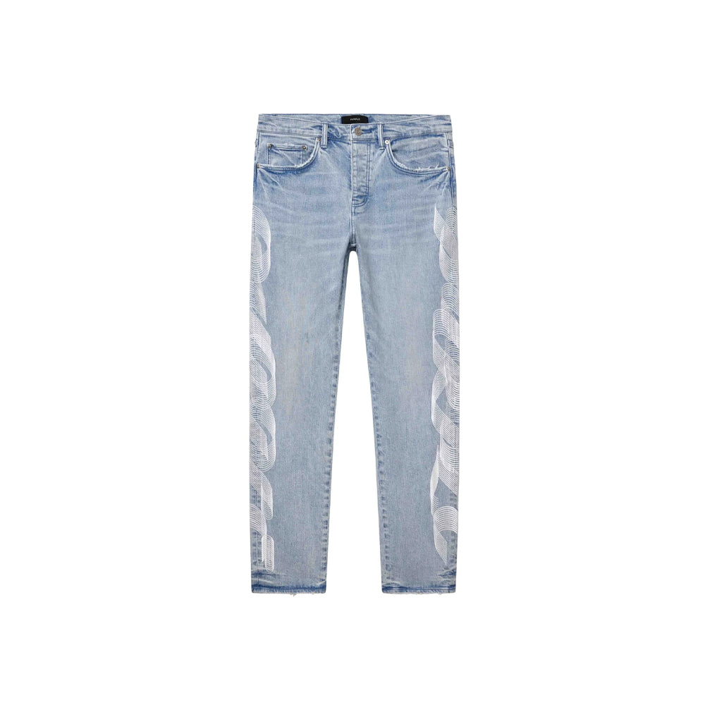 P005 Embroidered Logo 'Light Indigo'