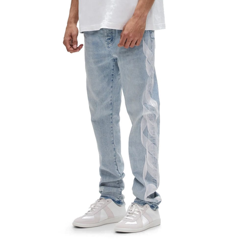 P005 Embroidered Logo 'Light Indigo'