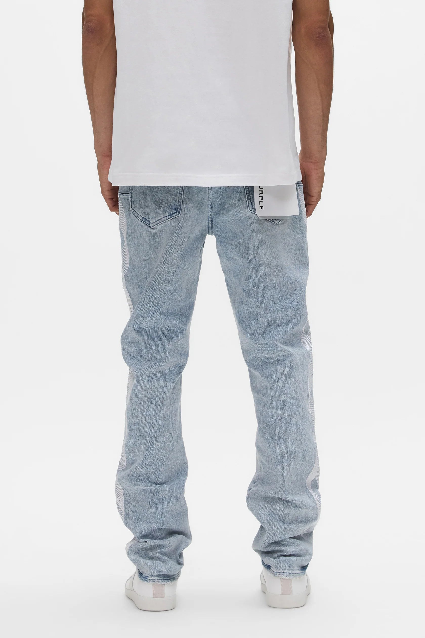 P005 Embroidered Logo 'Light Indigo'