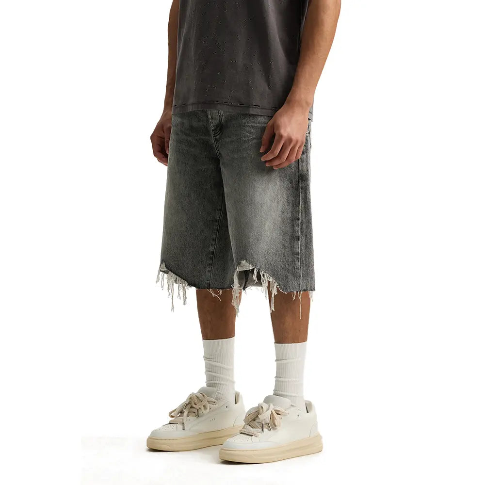 P070 High Summer Destroy Short 'Grey'
