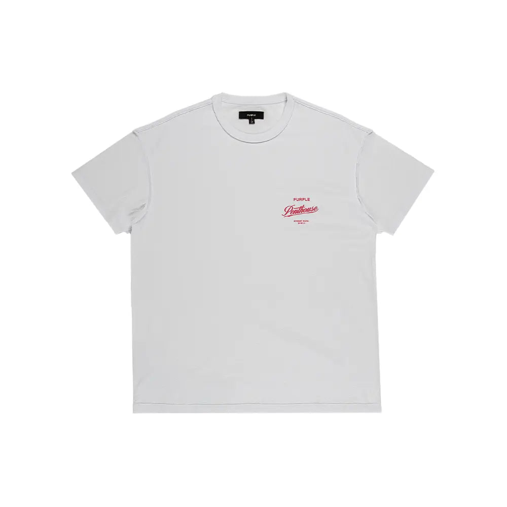 Penthouse Script Tee 'White'