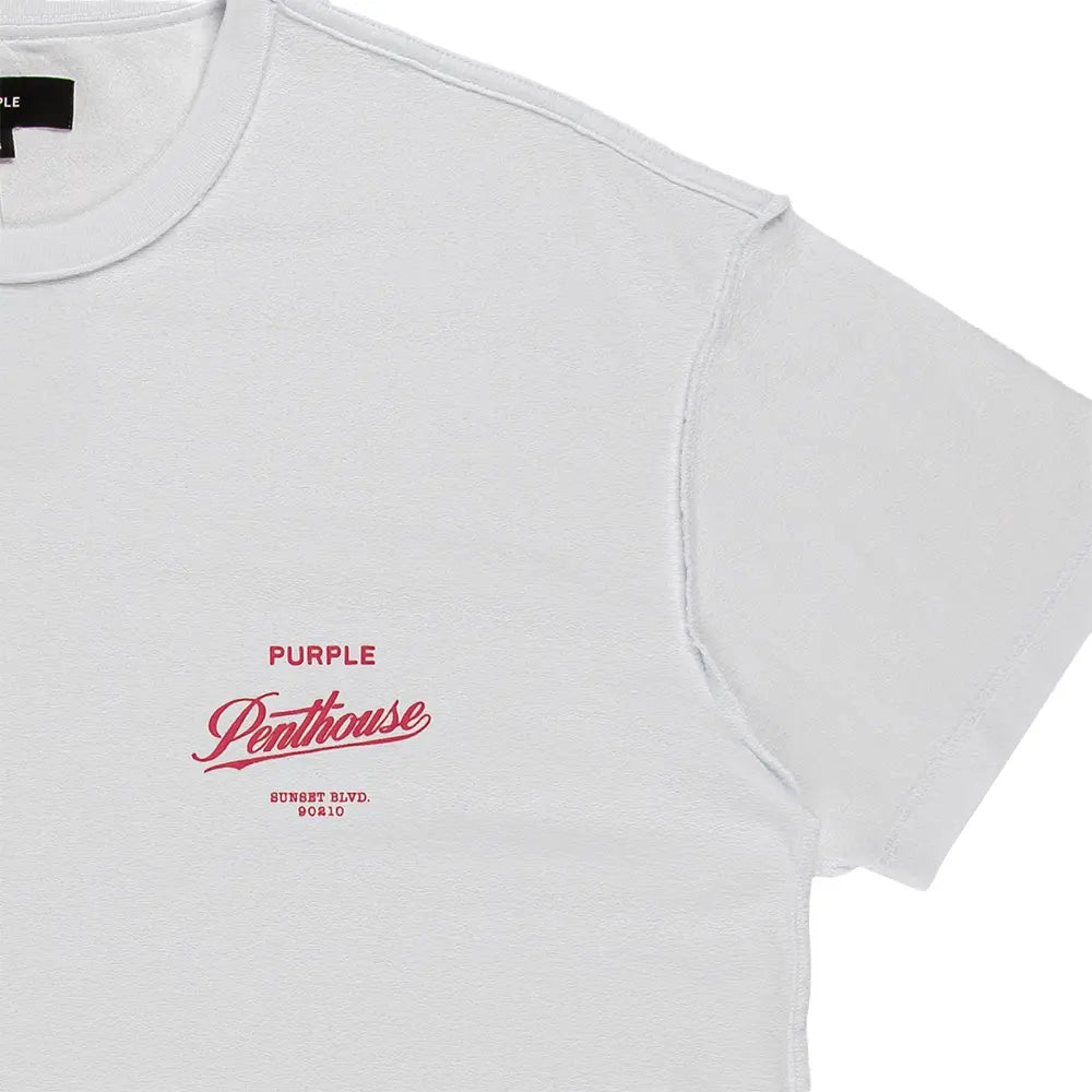 Penthouse Script Tee 'White'