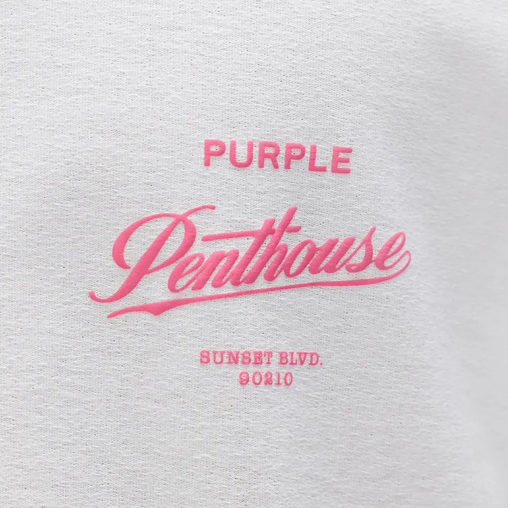 Penthouse Script Tee 'White'