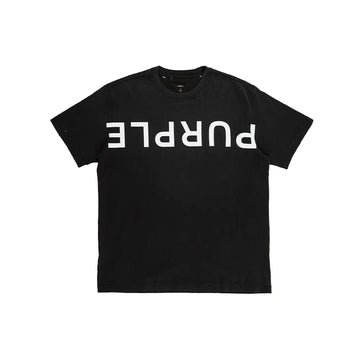 Flipped Wordmark Tee 'Black'