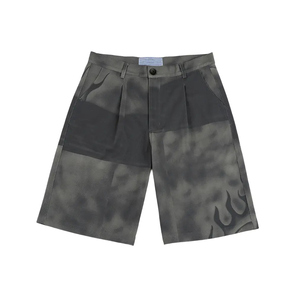 Flaming Dolphin Shorts 'Grey'