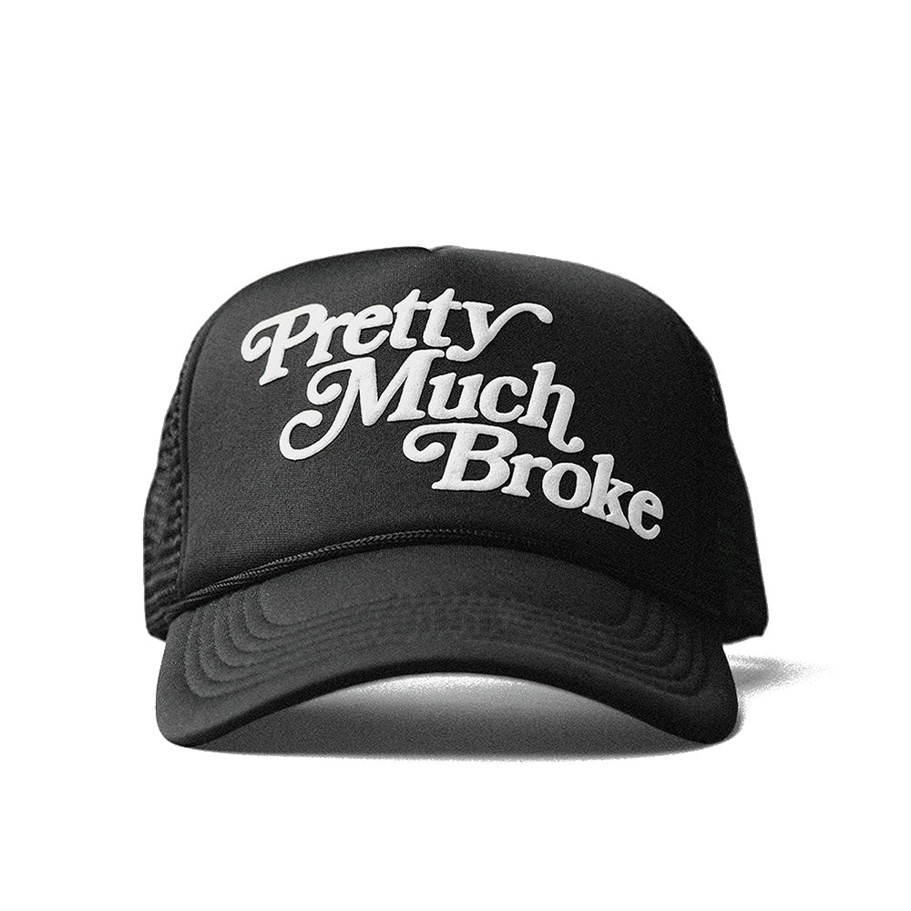 PMB Trucker Cap 'Black White'