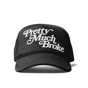 PMB Trucker Cap 'Black White'