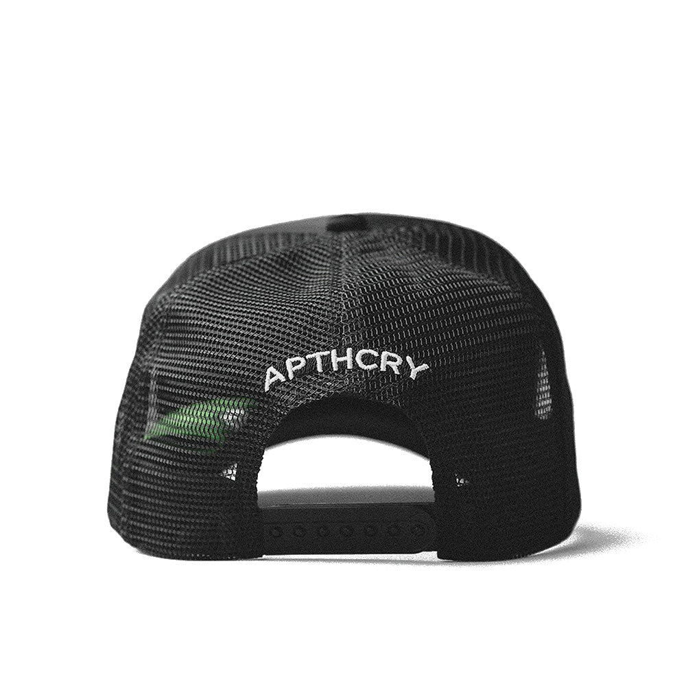 PMB Trucker Cap 'Black White'