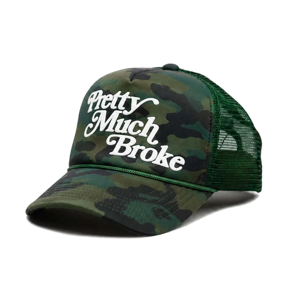 U Pretty Much Broke Trucker Cap 'Camo'