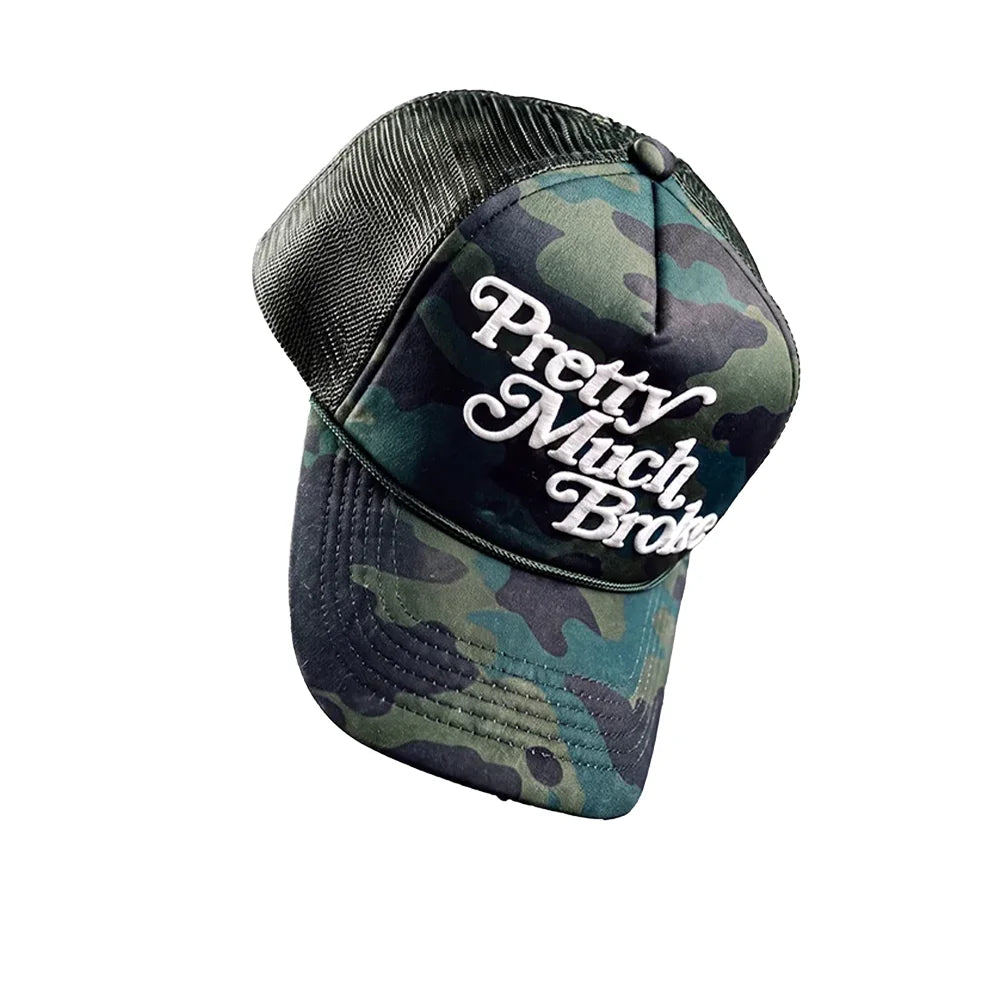U Pretty Much Broke Trucker Cap 'Camo'