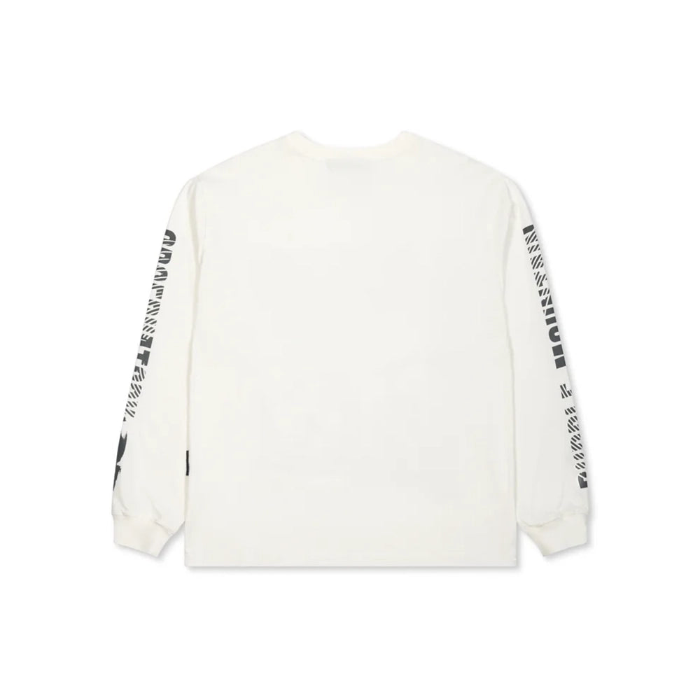 U Spaces Long Sleeve Tee 'White'