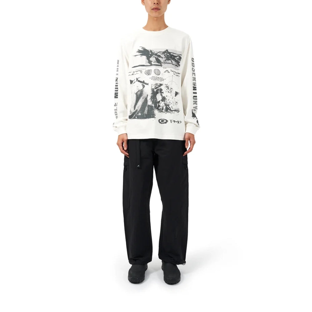 U Spaces Long Sleeve Tee 'White'